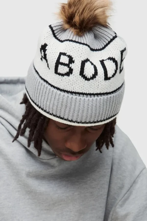 boohooMAN Abode Bobble Beanie | Hats & Caps