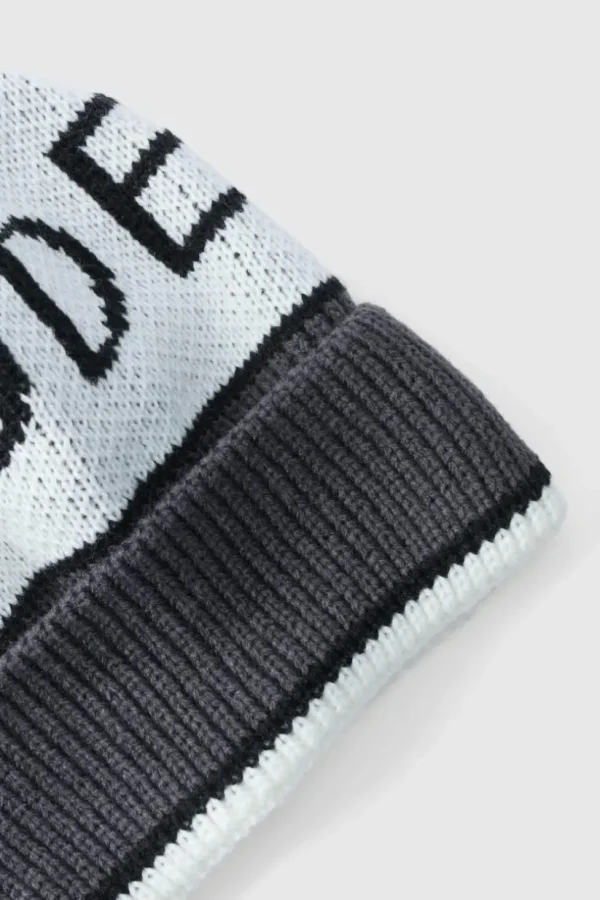 boohooMAN Abode Bobble Beanie | Hats & Caps