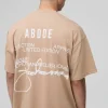 boohooMAN ABODE Heavyweight Oversized Print T-Shirt | T-Shirts