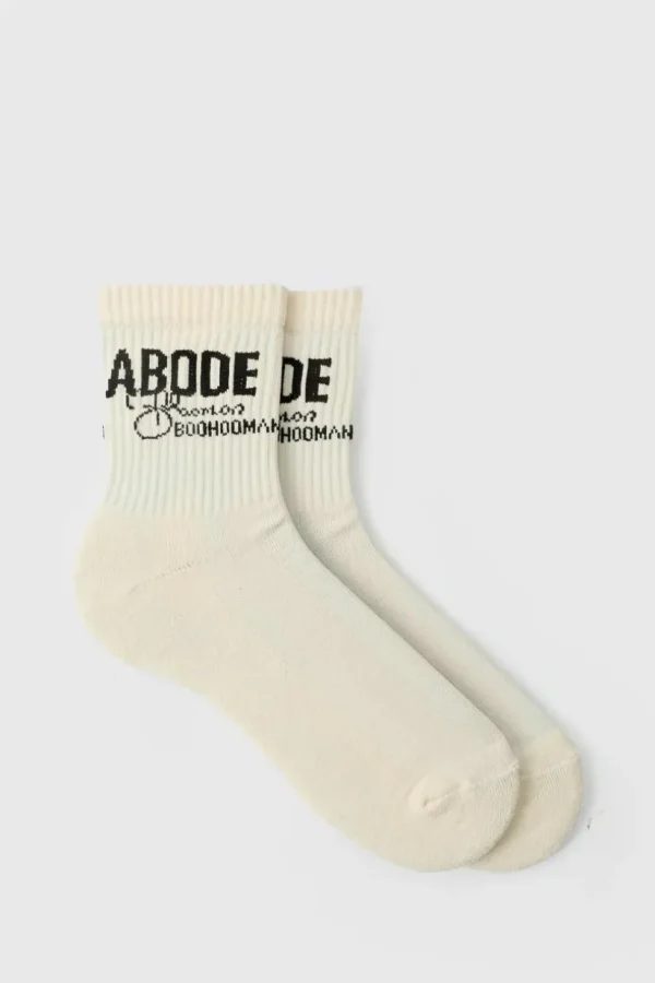 boohooMAN Abode Mid Length Sock | Underwear & Socks | Underwear & Socks