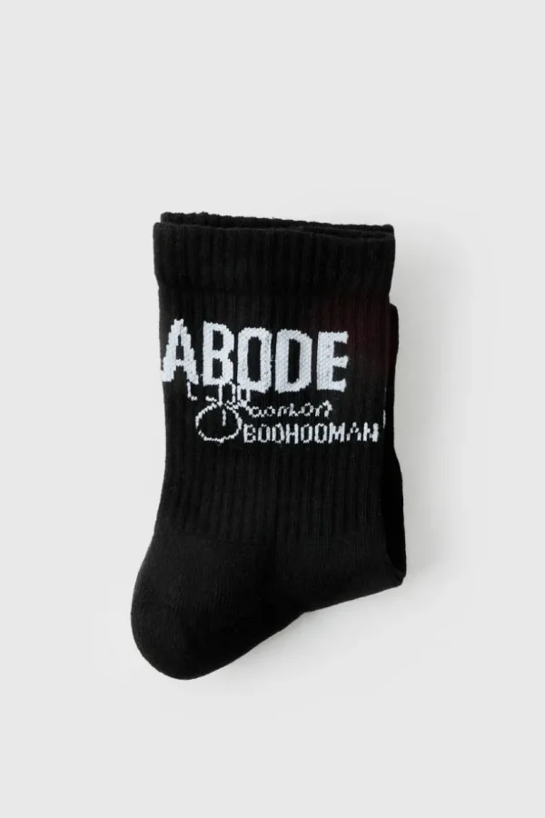 boohooMAN Abode Mid Length Sock | Underwear & Socks | Underwear & Socks