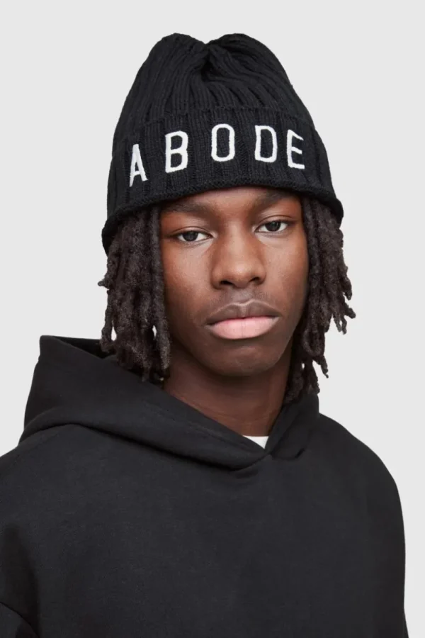 boohooMAN Abode Ribbed Beanie | Hats & Caps