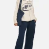 boohoo Athletics Embroidered Zip Through Oversized Knitted Hoody | Women Shirts | Foundation