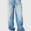 boohooMAN Baggy Rigid Double Waistband Denim Jeans In | Denim | Going Out Denim