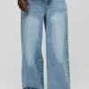 boohooMAN Baggy Rigid Jean | Basics - Elevated | Denim