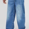 boohooMAN Baggy Rigid Jean in | Denim | Going Out Denim