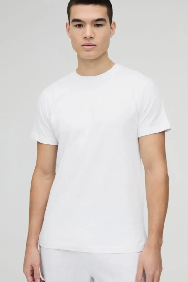 boohooMAN Basic Crew Neck T Shirt | T-Shirts