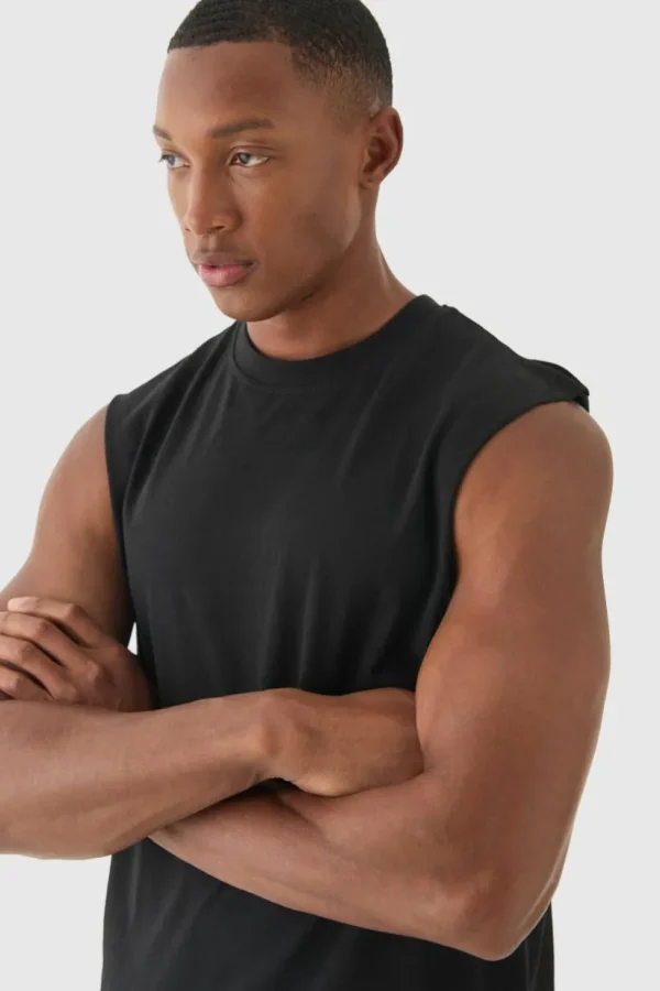 boohooMAN Basic Drop Armhole Tank | Basics - Elevated