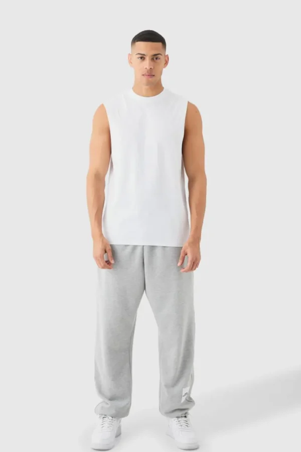 boohooMAN Basic Drop Armhole Tank | T-Shirts