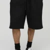 boohooMAN Basic Jersey Jorts | Shorts | Basics - Elevated