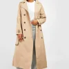 boohoo Belted Trench Coat | Women Shirts | Foundation