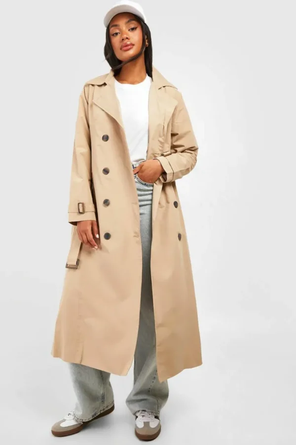 boohoo Belted Trench Coat | Women Shirts | Foundation