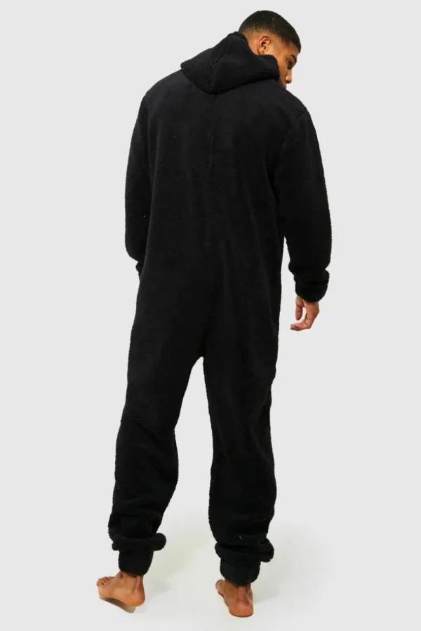 boohooMAN Borg Onesie | Loungewear