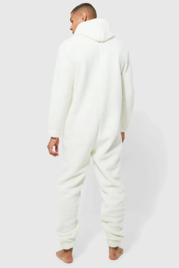 boohooMAN Borg Onesie | Loungewear