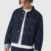 boohooMAN Boxy Fit Turn Up Denim Jacket In | Denim | Going Out Denim