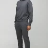 boohooMAN Boxy Hooded Tracksuit | Tracksuits