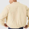 boohooMAN Boxy OFCL Applique Twill Padded Bomber Jacket In | Man | Coats & Jackets