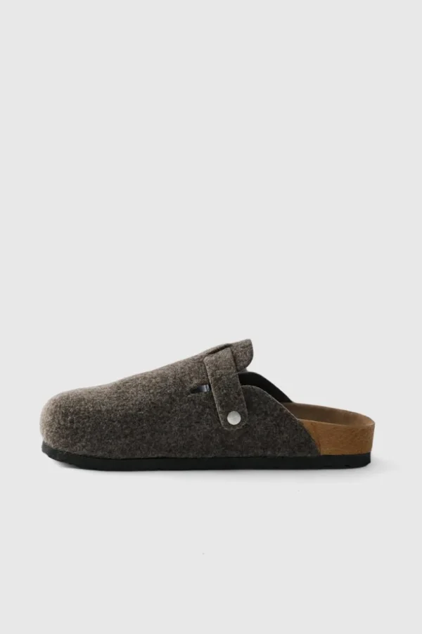 boohooMAN Felt Mule | Sliders & Slippers | Footwear