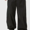 boohooMAN Bungee Waist Twill Parachute Pants | Trousers | Cargo Trousers