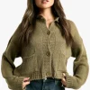 boohoo Button Through Soft Knit Cardigan | Women Shirts | Foundation