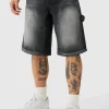 boohooMAN Carpenter Denim Jorts | Denim | Going Out Denim