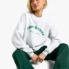 boohoo Champs Elysees Slogan Oversized Sweatshirt | Women Shirts | Foundation