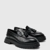 boohooMAN Chunky Sole Tassel Loafer In | Footwear