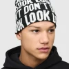 boohooMAN Don't Look Beanie | Hats & Caps