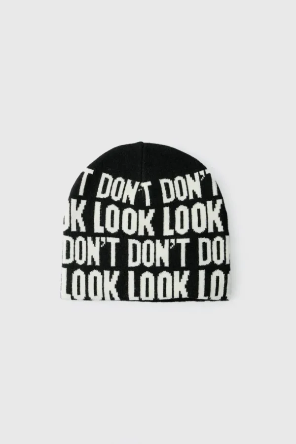 boohooMAN Don't Look Beanie | Hats & Caps