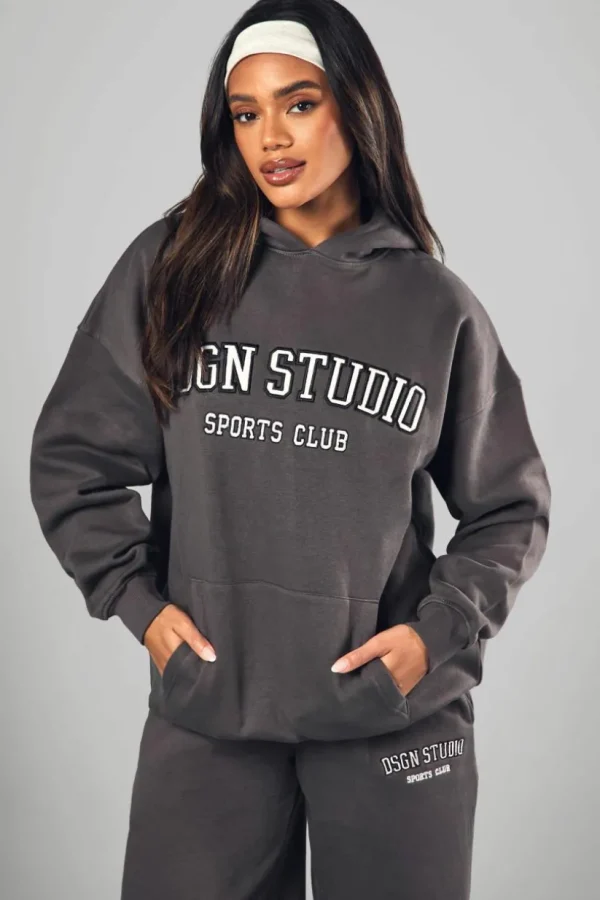 boohoo Dsgn Studio Applique Tracksuit Set | Women Shirts | Foundation