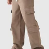 boohooMAN Elasticated Baggy Fit Multi Cargo Trousers | Trousers | Cargo Trousers