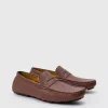 boohooMAN Embossed Loafer In | Footwear