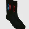 boohooMAN Embroidered Racing Point Sock | Underwear & Socks | Underwear & Socks