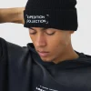 boohooMAN Expedition Collection Embroidered Beanie In | Hats & Caps