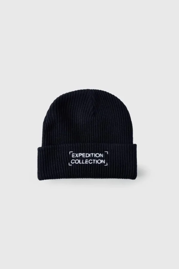 boohooMAN Expedition Collection Embroidered Beanie In | Hats & Caps