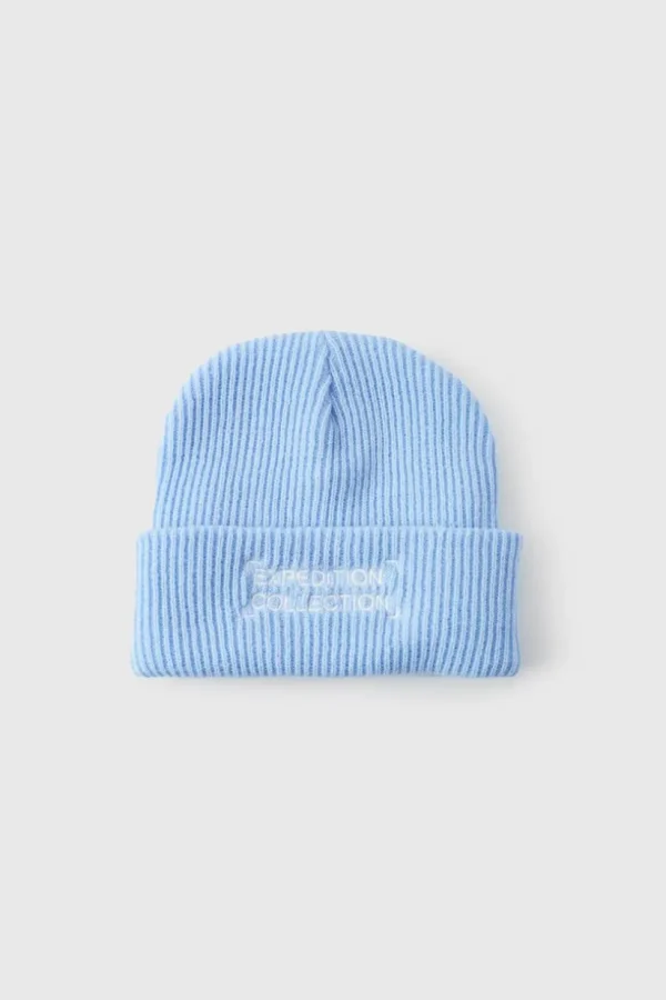 boohooMAN Expedition Collection Embroidered Beanie In | Hats & Caps