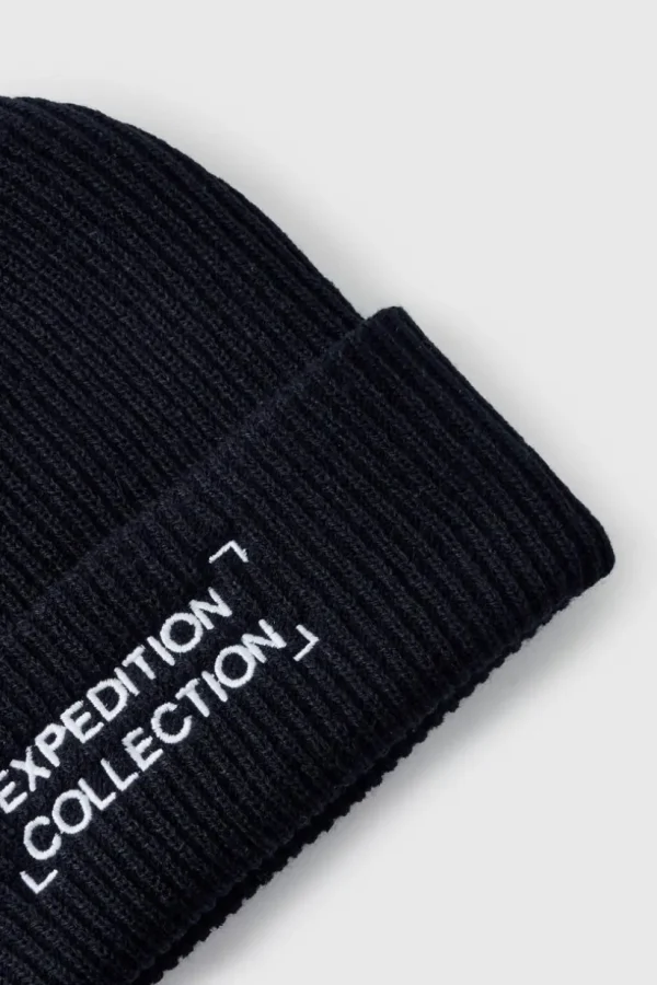 boohooMAN Expedition Collection Embroidered Beanie In | Hats & Caps