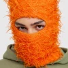 boohooMAN Eyelash Knit Face Covering in | Hats & Caps