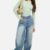 boohoo Faded Wide Leg Jeans | Women Shirts | Foundation