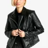 boohoo Faux Leather Biker Jacket | Women Shirts | Foundation