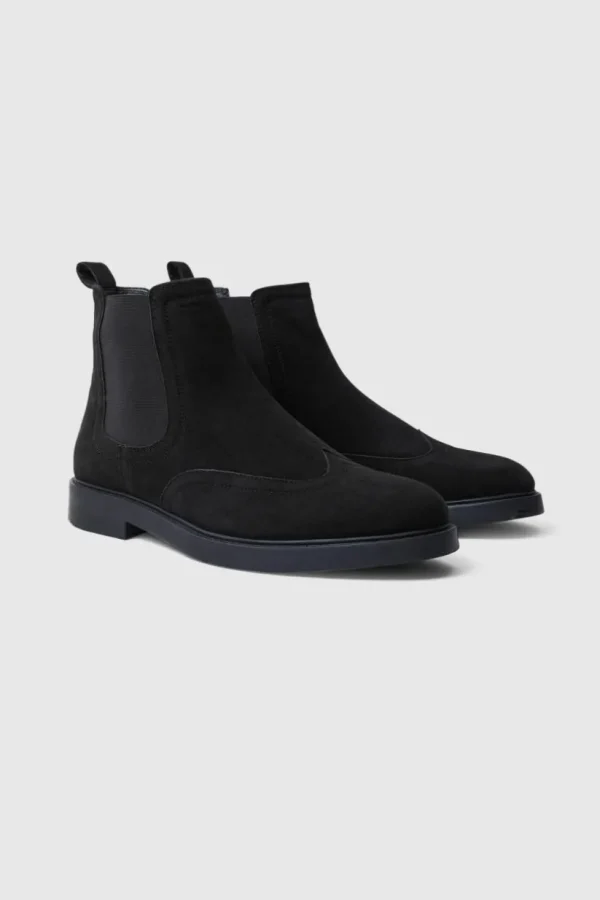 boohooMAN Faux Suede Chelsea Boots | Going Out | Boots