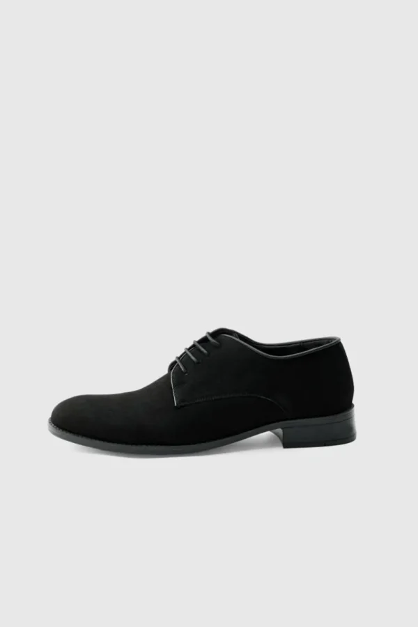 boohooMAN Faux Suede Derby | Smart Shoes | Smart Shoes