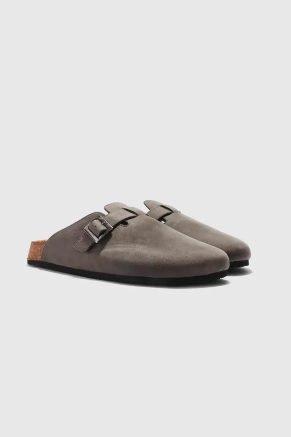 boohooMAN Faux Suede Mule | Footwear | Sliders & Slippers