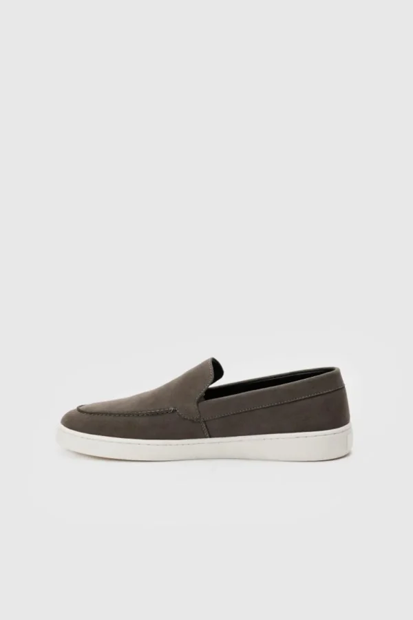 boohooMAN Faux Suede Slip On Loafer In | Smart Shoes | Smart Shoes