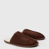 boohooMAN Faux Suede Slipper In | Footwear | Loungewear