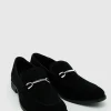 boohooMAN Faux Suede Snaffle Loafer | Going Out | Smart Shoes