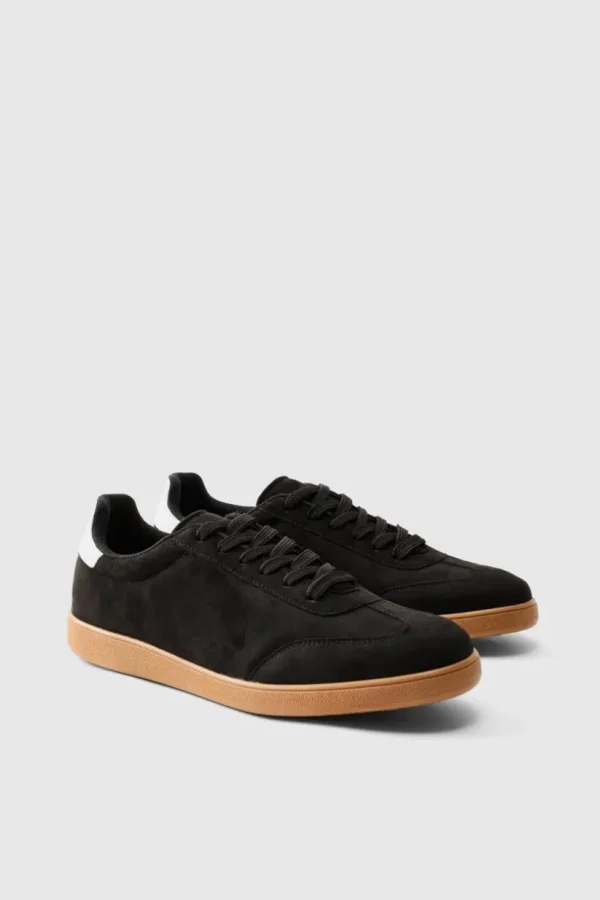 boohooMAN Faux Suede Trainer In | Trainers & Hi-Tops | Footwear