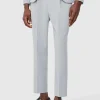 boohooMAN Fixed Waist High Rise Tapered Crop Tailored Trousers | Suits & Tailoring | Suits & Tailoring