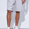 boohooMAN Fixed Waist Relaxed Suit Shorts | Suits & Tailoring | Suits & Tailoring