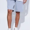 boohooMAN Fixed Waist Relaxed Suit Shorts | Suits & Tailoring | Suits & Tailoring